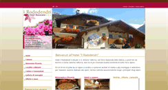 Desktop Screenshot of hotelrododendri.it